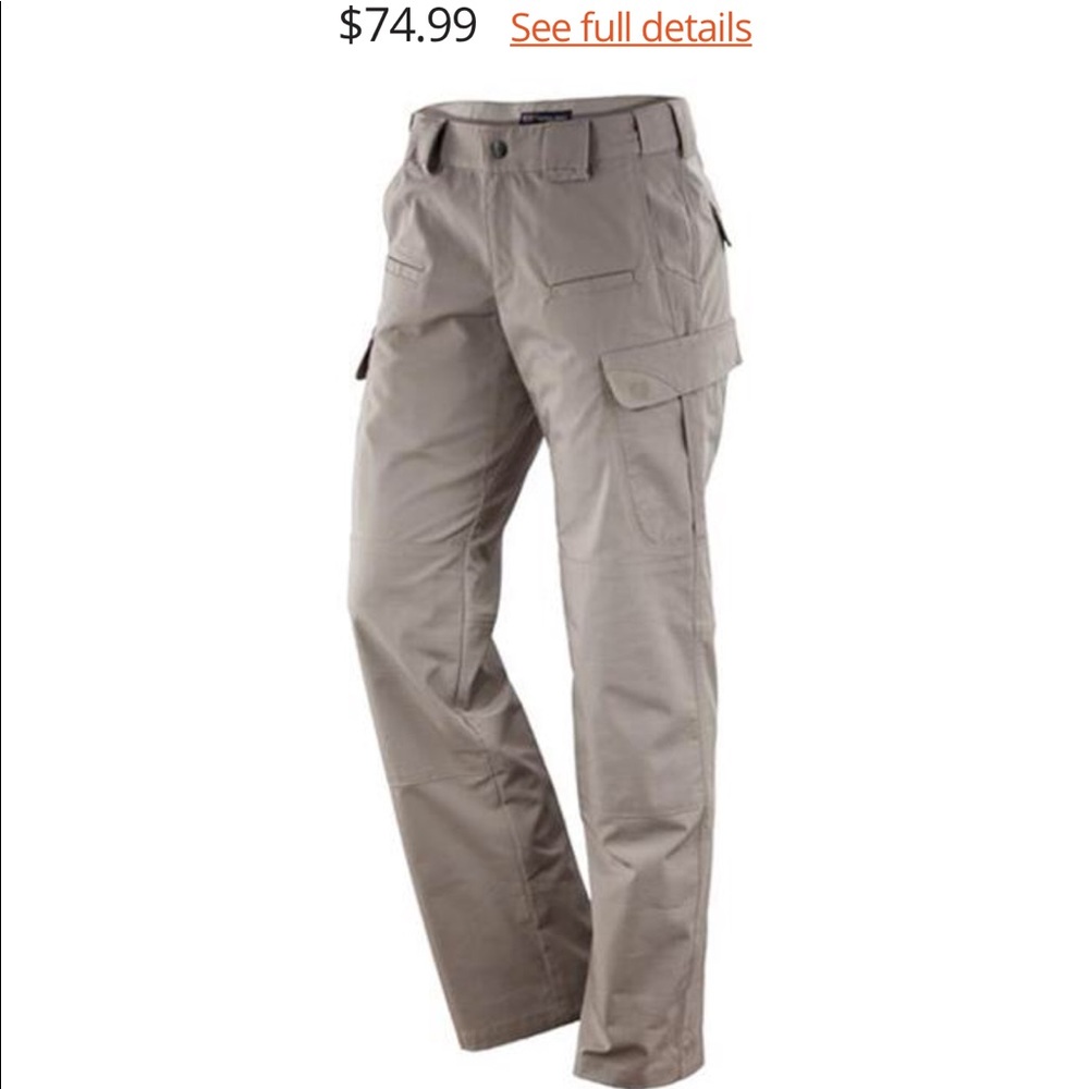 5.11 Tatical Stryke pants 2 pair navy and beige